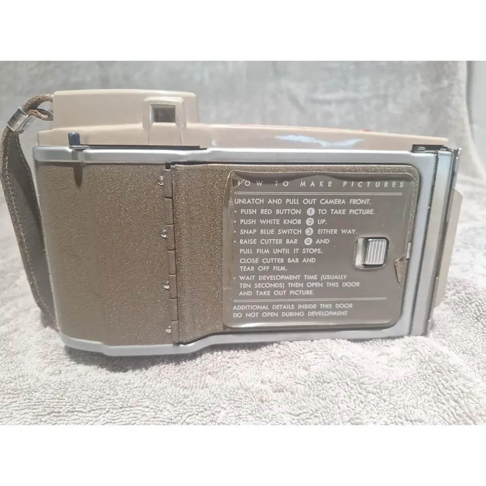 Polaroid 433 Land Camera Tested Working w/ Case Clean Vintage 1960s- Excellent!